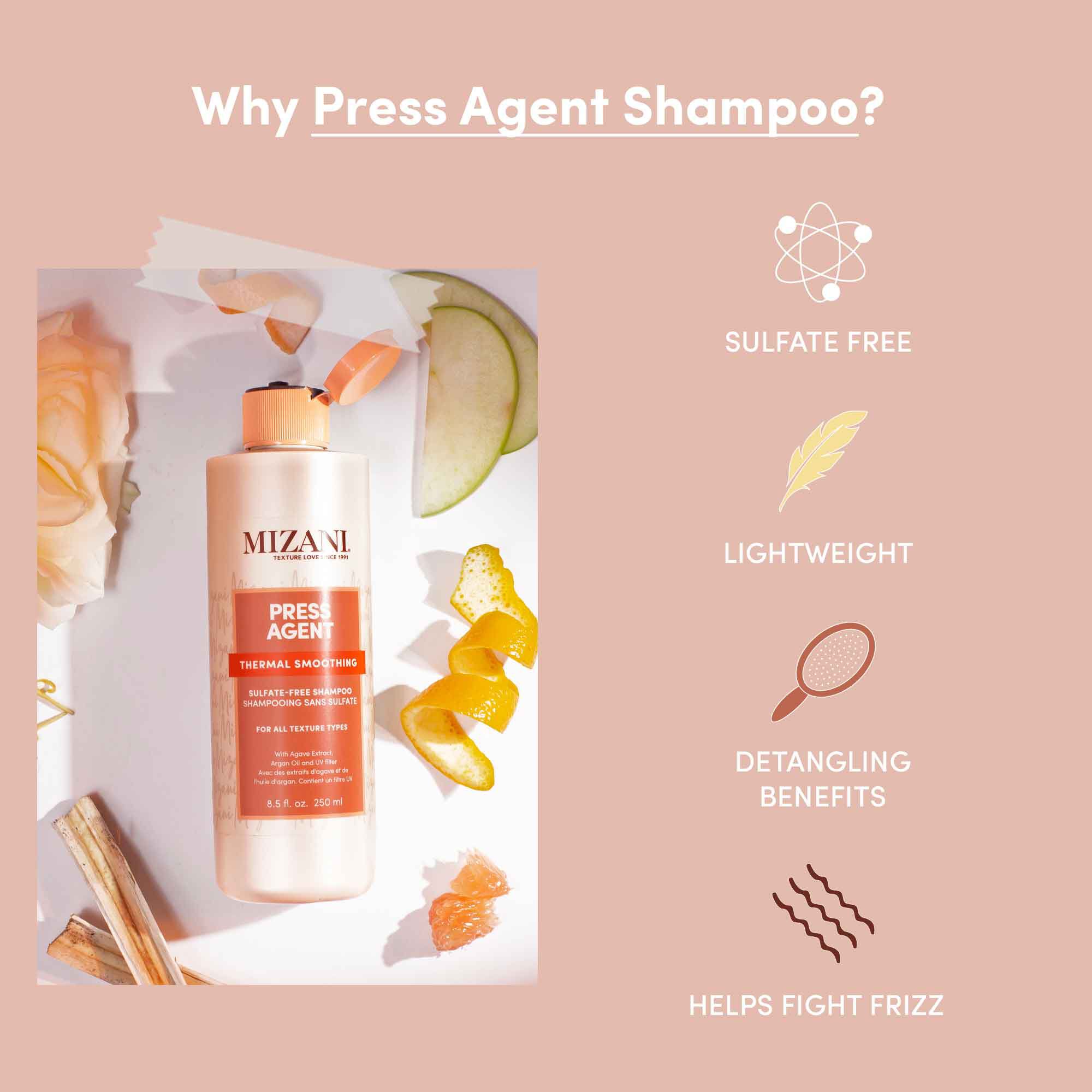 Press Agent Thermal Smoothing Shampoo