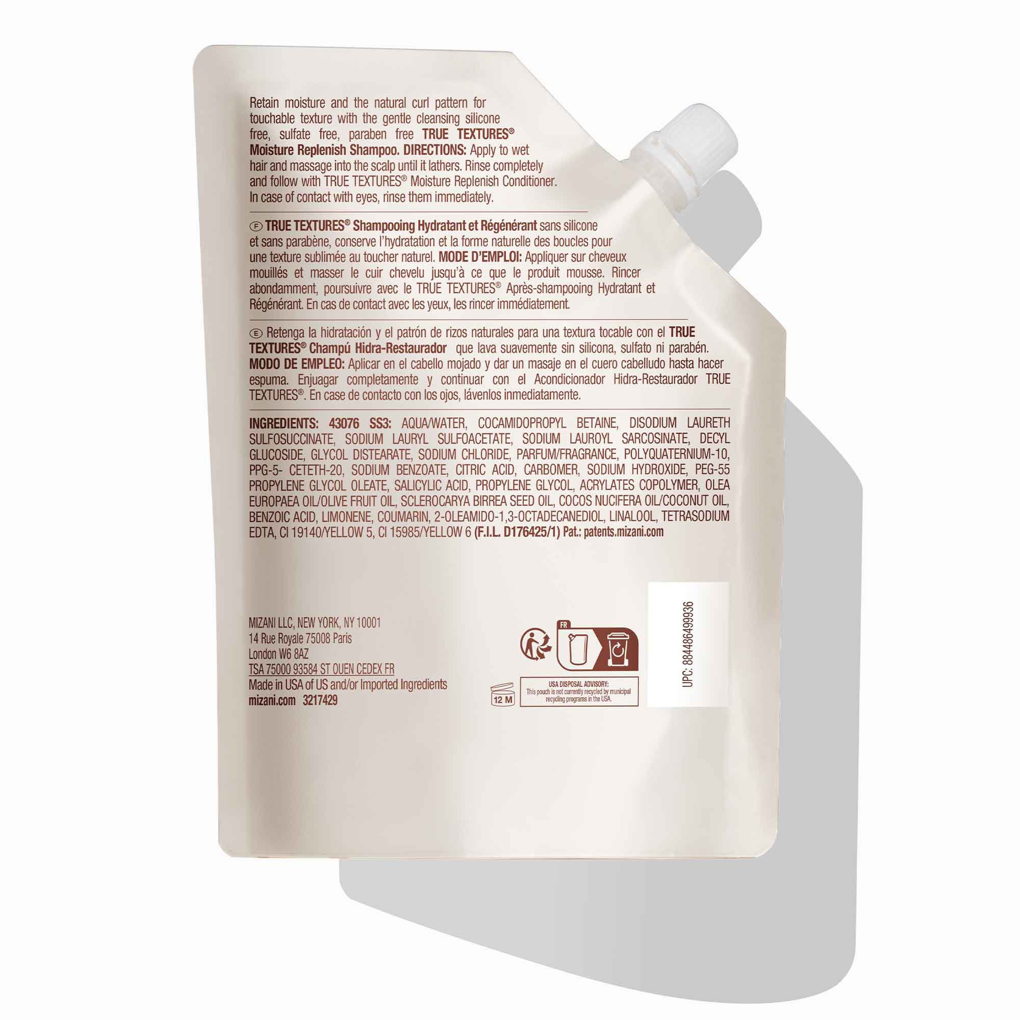 True Textures Moisture Replenish Shampoo