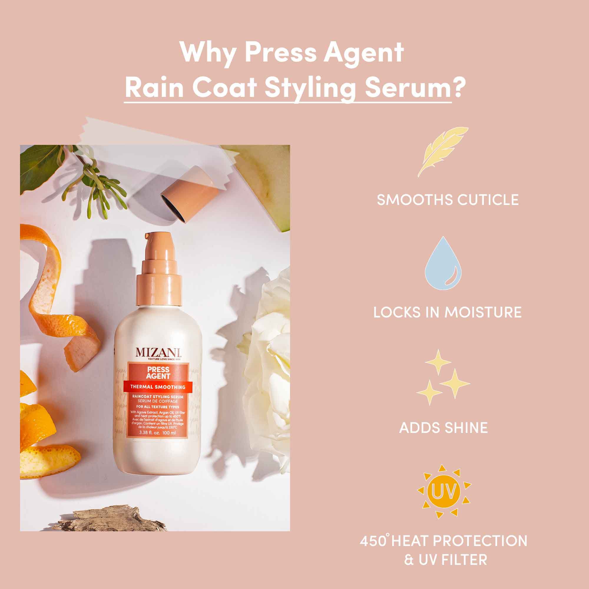 Press Agent Thermal Smoothing Styling Serum