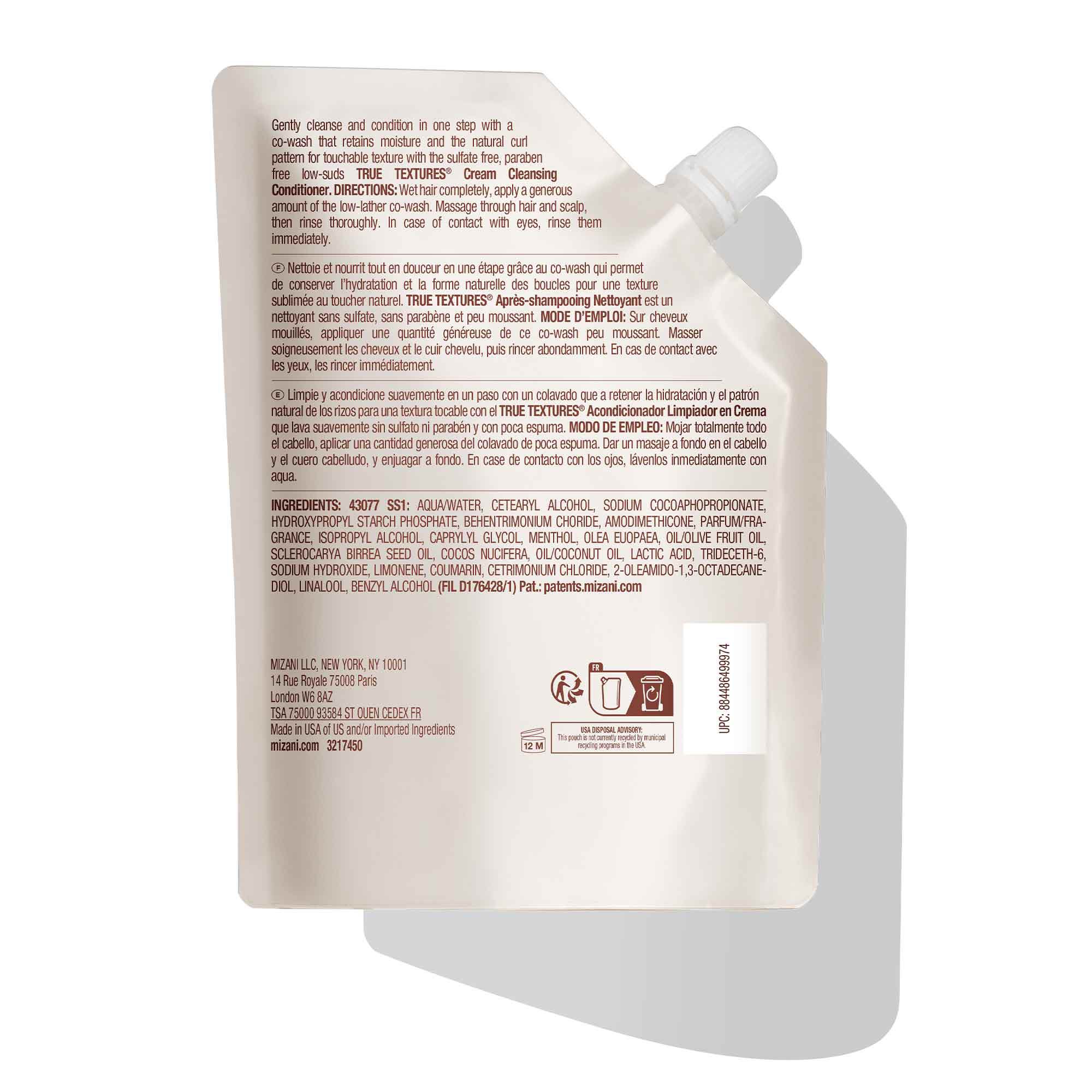 True Textures Cream Cleansing Conditioner