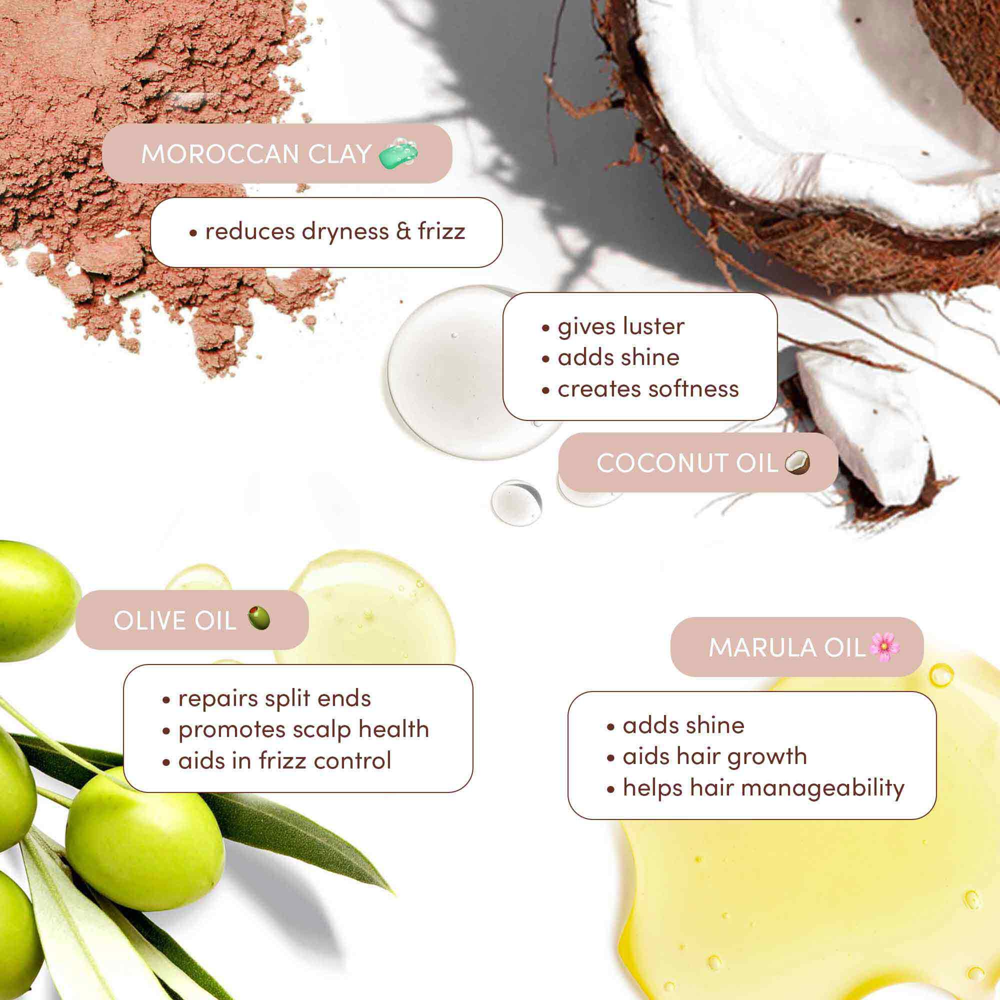 True Textures Clay Mask | Deep Conditioning Hair Mask | 16.9oz