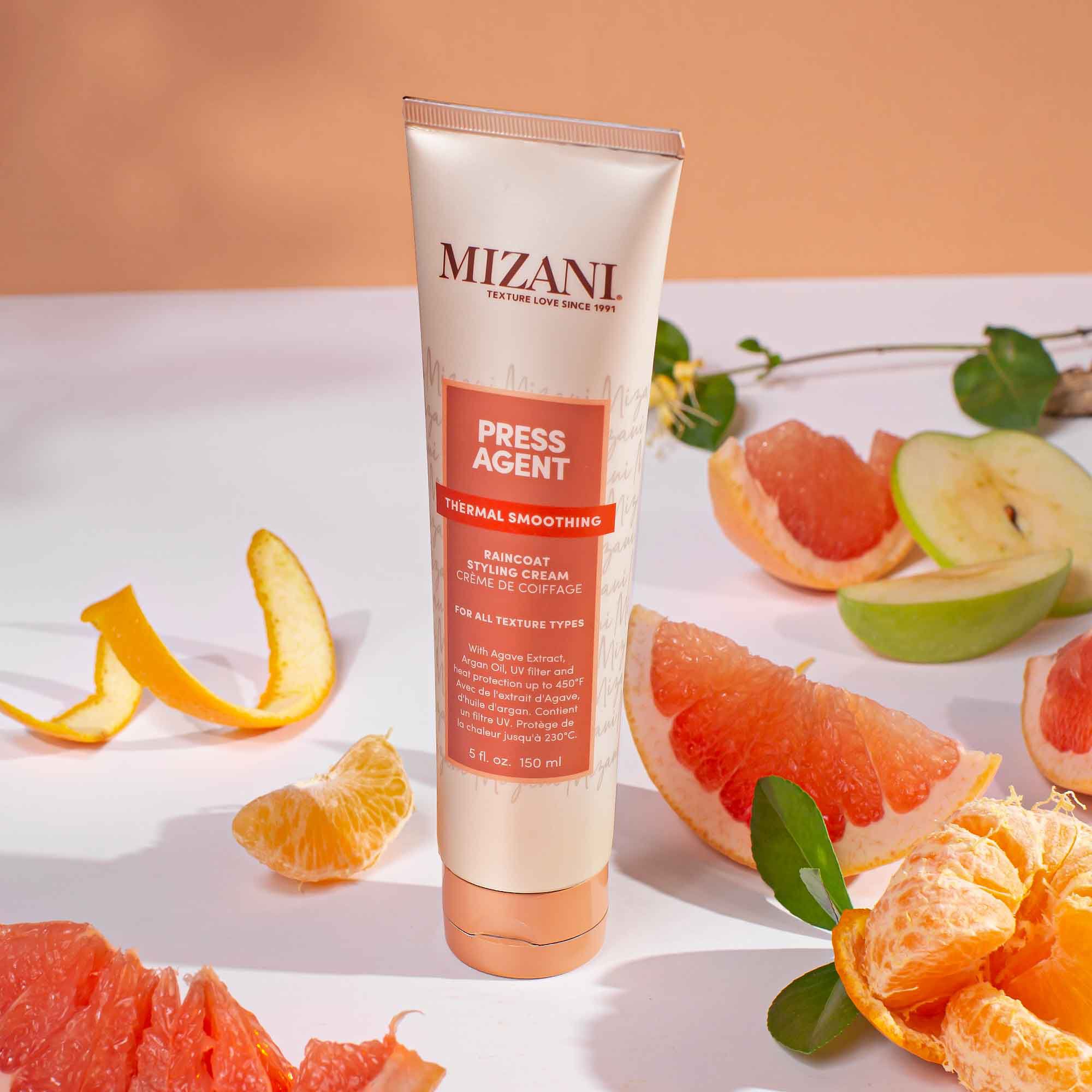 Press Agent Thermal Smoothing Raincoat Styling Cream | Mizani
